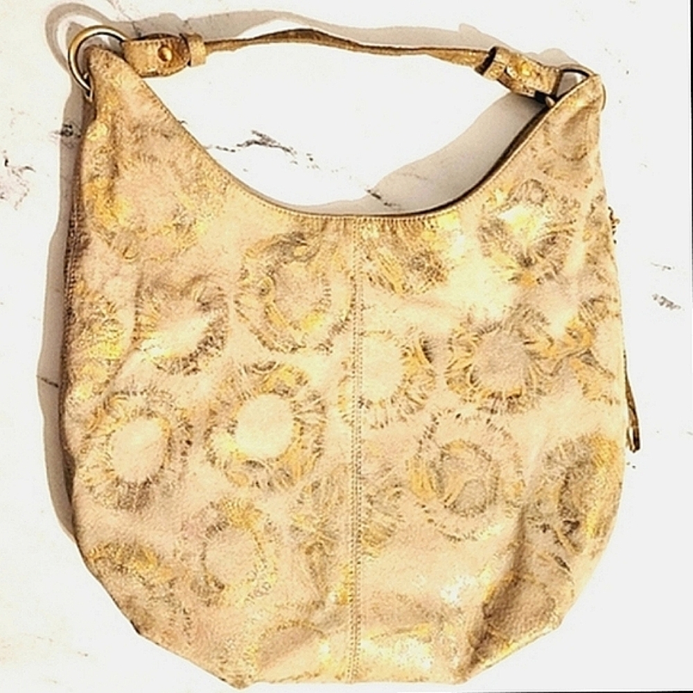 HOBO The Original Metallic 'Gardner' Hobo Shoulder Bag